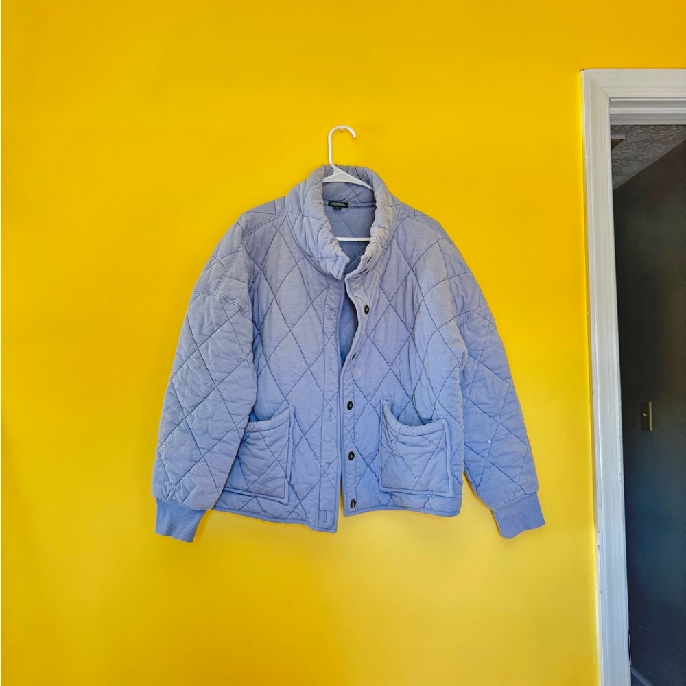Wild Fable Quilted Blue Jacket